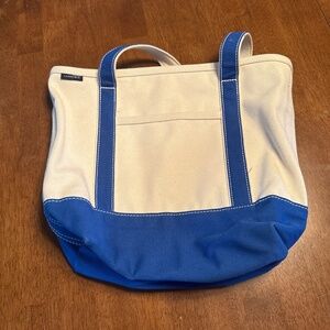Lands End canvas tote
